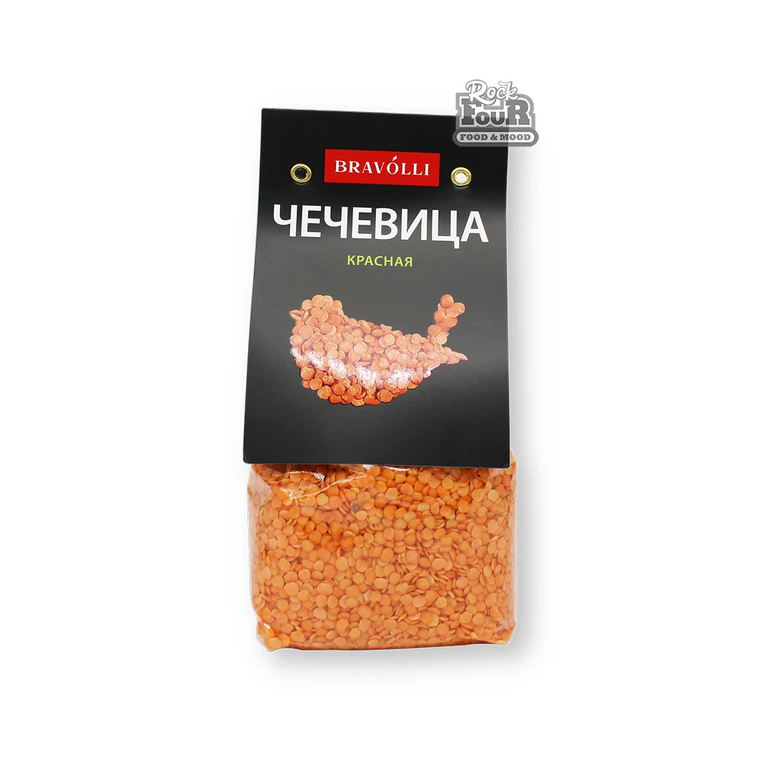 Ոսպ «Bravolli» կարմիր, կոտրած 350գ